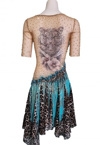 Cashay designer Latin dress | Tiger Back